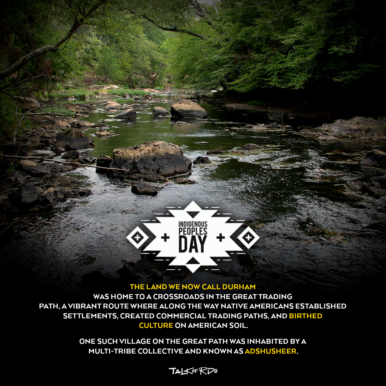 The Land We Call Durham Talk of RDU